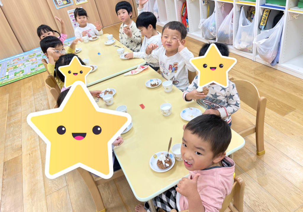 くじら保育園　天王寺園　クッキング　食育　2412-11