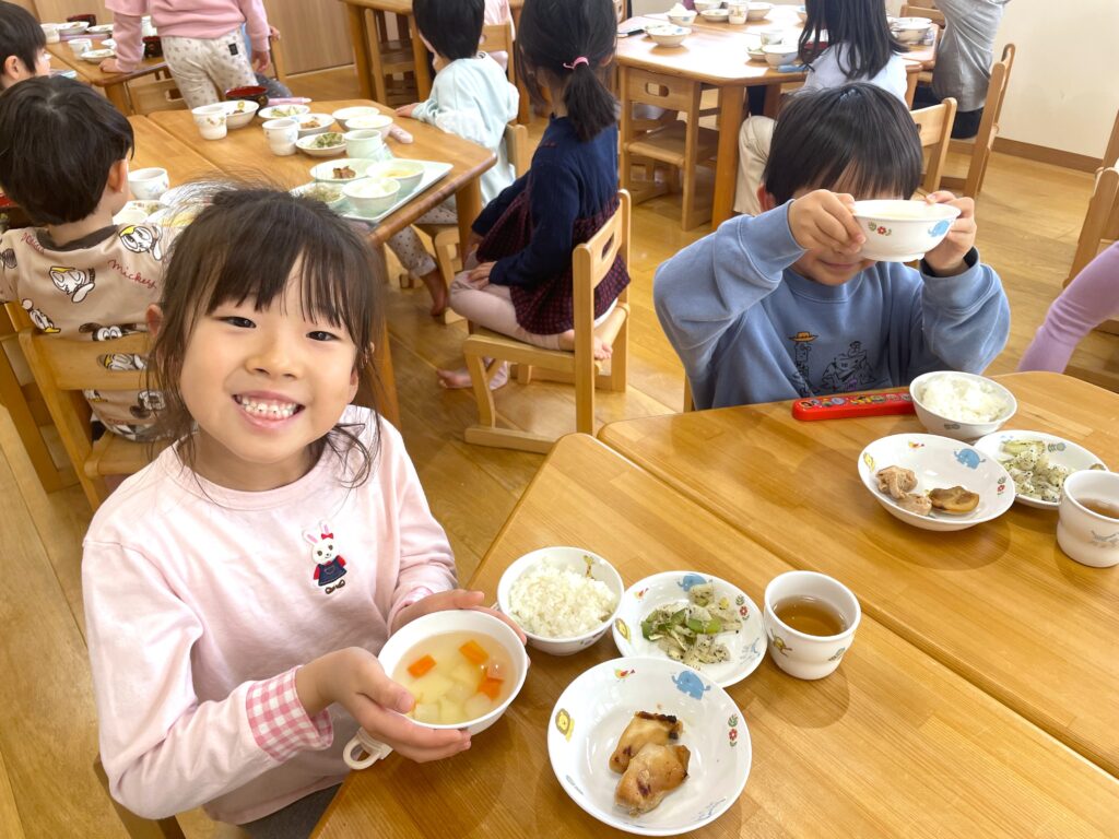 くじら保育園　天王寺園　給食作り　食育　202502-3