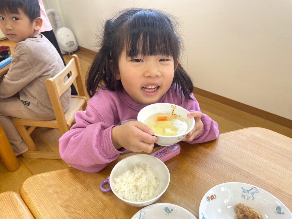 くじら保育園　天王寺園　給食作り　食育　202502-4