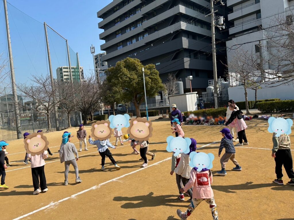 くじら保育園　天王寺園　ミニ運動会　202503-3