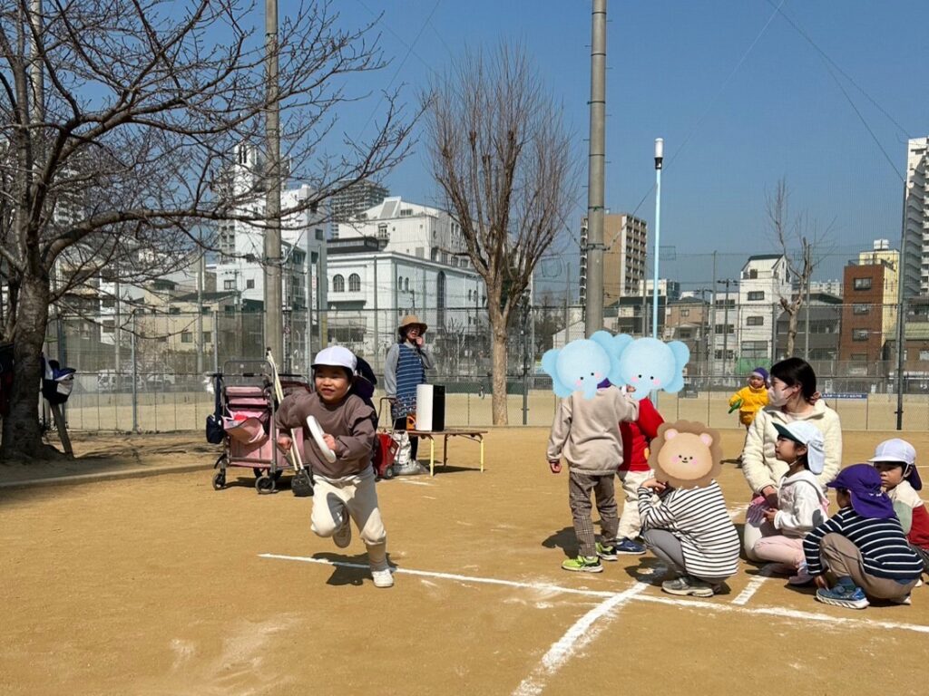 くじら保育園　天王寺園　ミニ運動会　202503-5