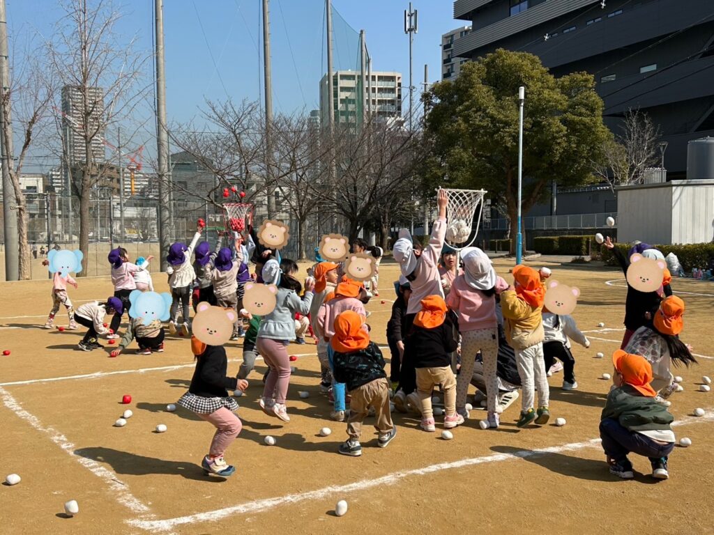 くじら保育園　天王寺園　ミニ運動会　202503-4