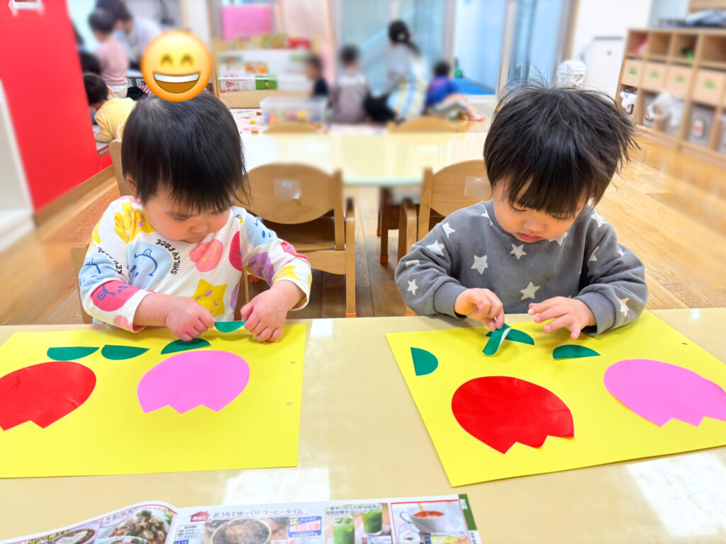 くじら保育園 天王寺 大阪保育園 製作 4月 チューリップ 202505-2