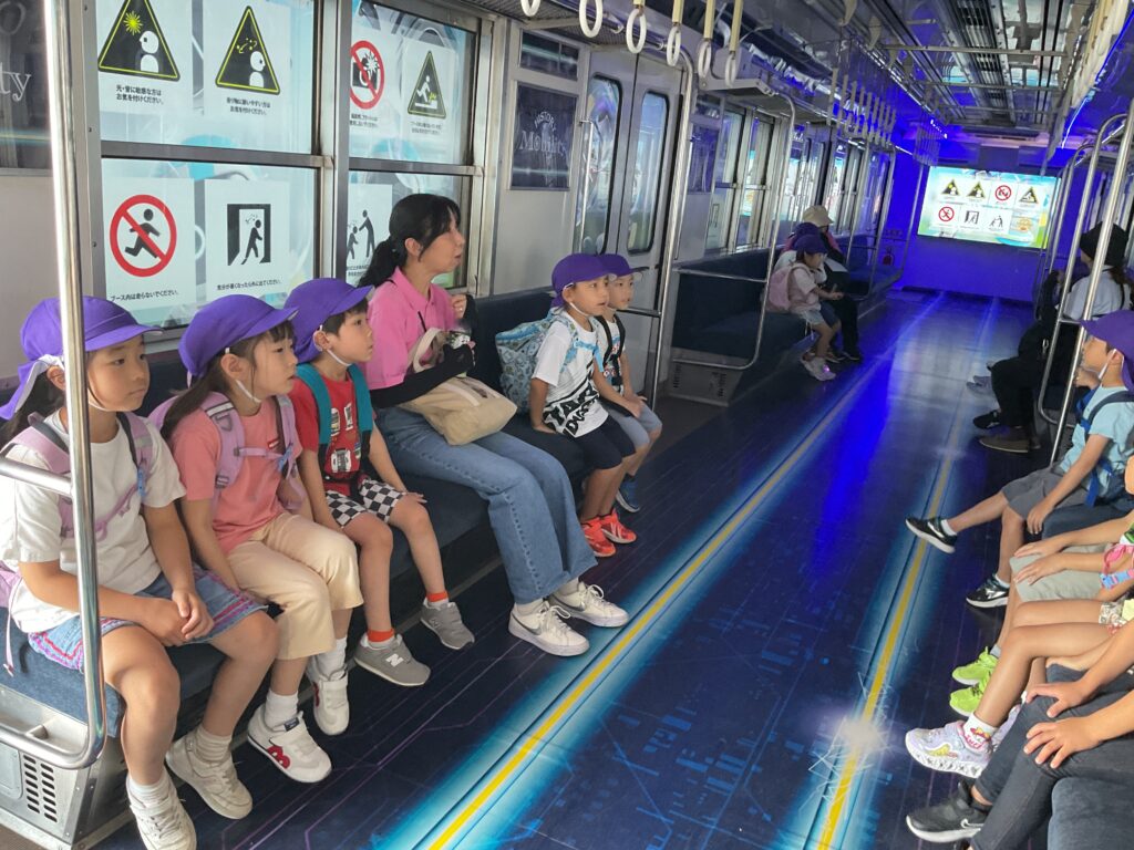 社会見学　eMETRO Mobility Town　5歳児　年長　遠足　くじら保育園　天王寺　大阪　保育園　202509-2