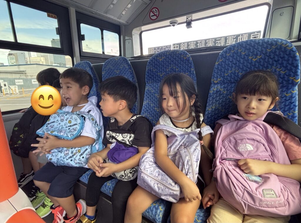 社会見学　eMETRO Mobility Town　5歳児　年長　遠足　くじら保育園　天王寺　大阪　保育園　202509-1