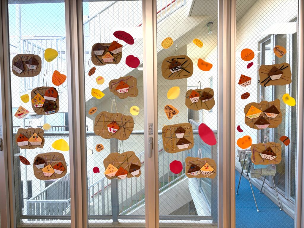 保育園の秋製作　大阪　保育園　くじら保育園　202511-3