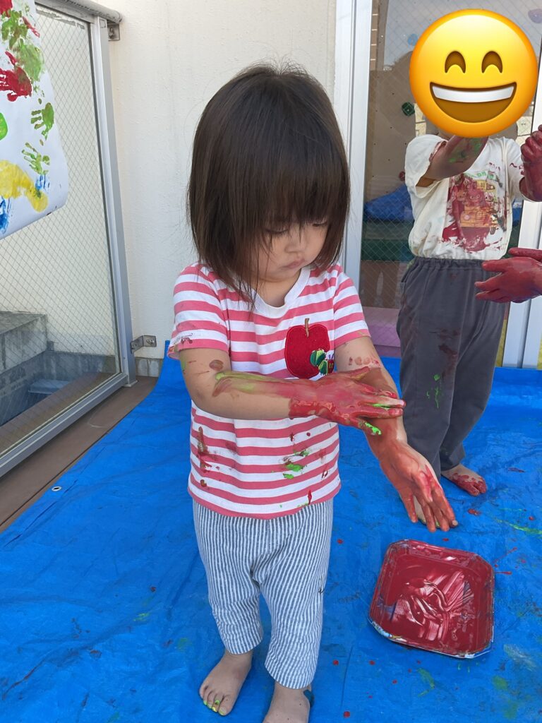 大阪 保育園 くじら保育園 ボディペインティング 202511-4