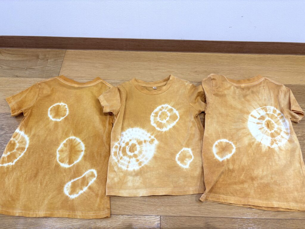 保育園　運動会　染めTシャツ　大阪　くじら保育園　202511-5