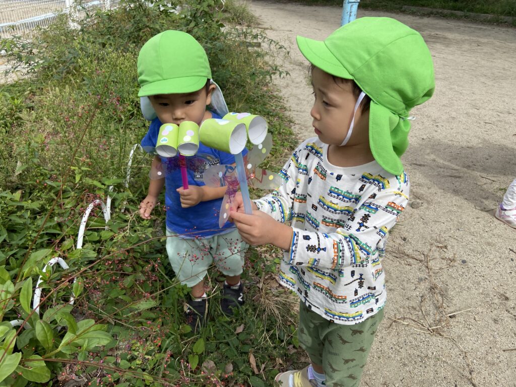 大阪 保育園 くじら保育園 トンボの眼鏡 202511-1