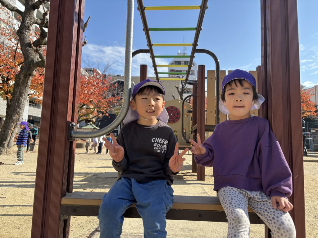 保育園の戸外遊び　大阪　保育園　くじら保育園　202512-1