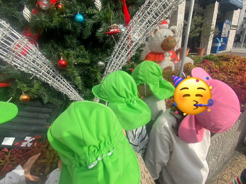 大阪　保育園　クリスマス探し　くじら保育園　202512-1