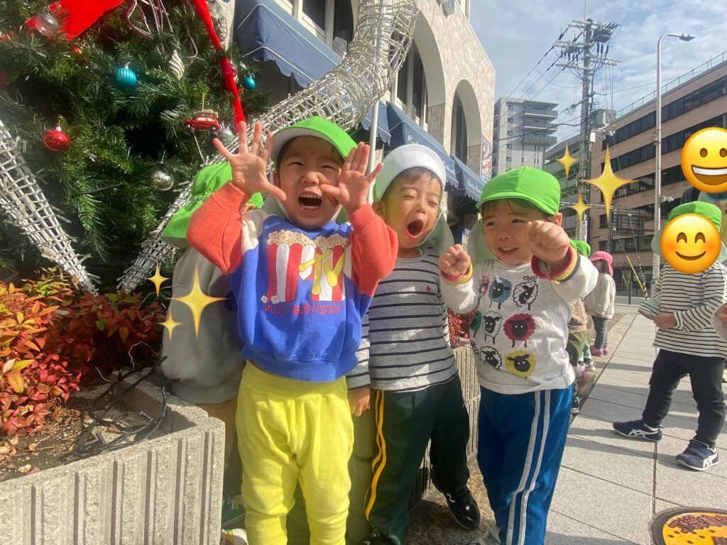 大阪　保育園　クリスマス探し　くじら保育園　202512-2