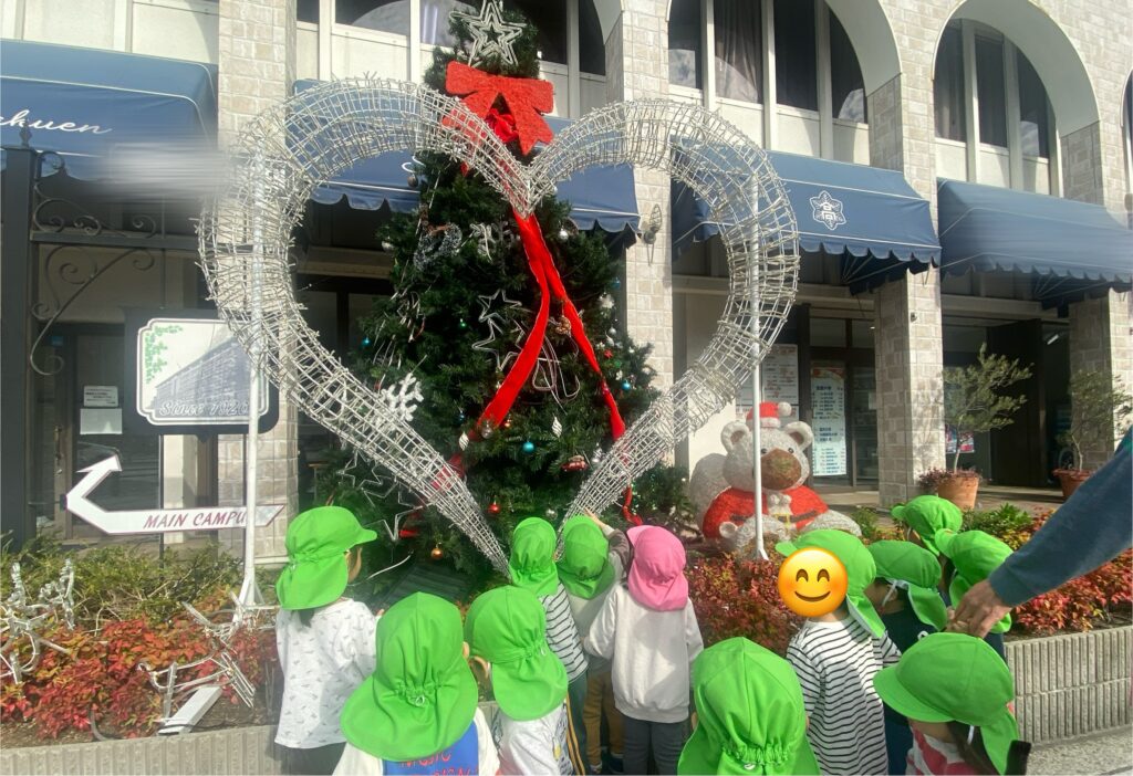 大阪　保育園　クリスマス探し　くじら保育園　202512-4