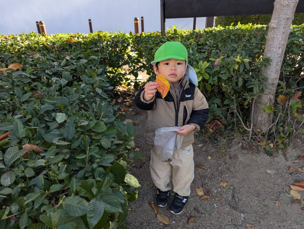 保育園のおさんぽ　むっくりくまさん　くじら保育園　大阪　保育園　202512-4