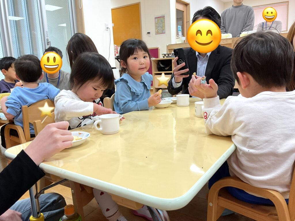 保育参観で保護者参加ゲーム 大阪 くじら保育園 202602-2