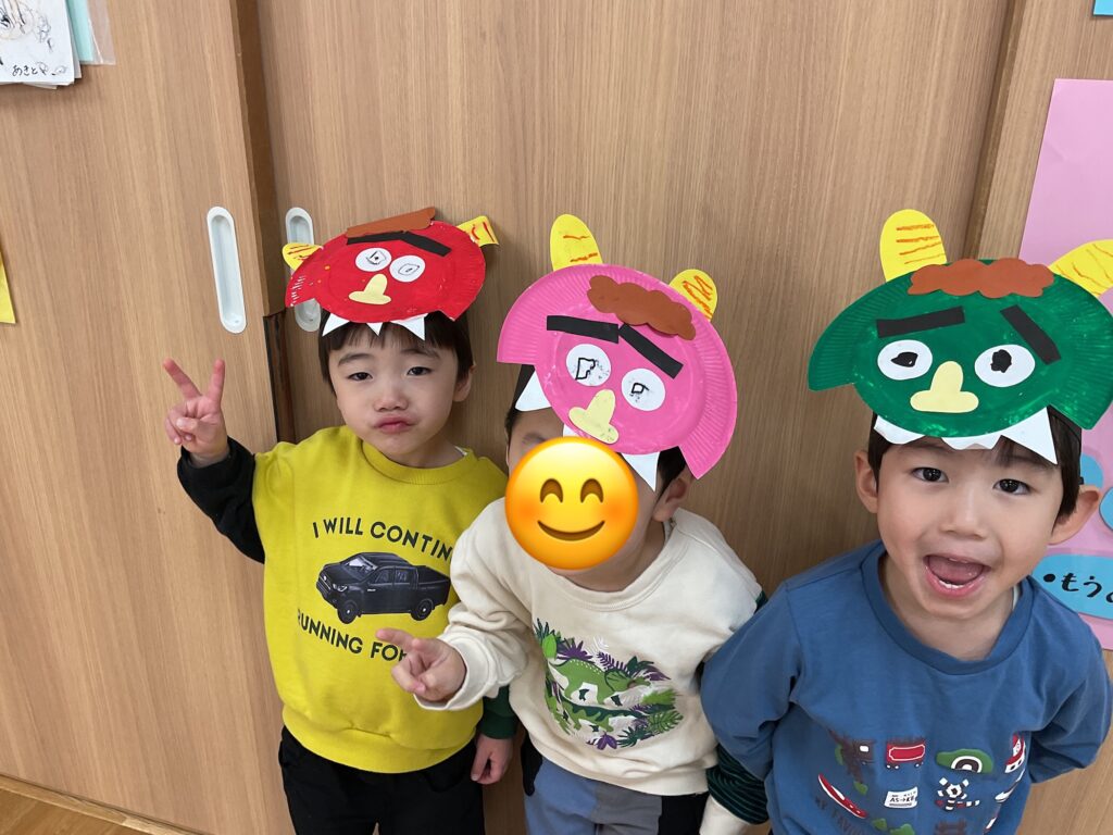 保育園の節分製作 大阪 保育園 くじら保育園 202602-4