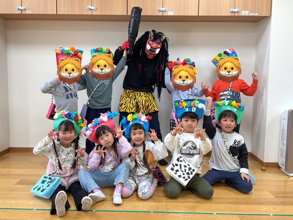 保育園で最後の節分　大阪　くじら保育園　202602-4
