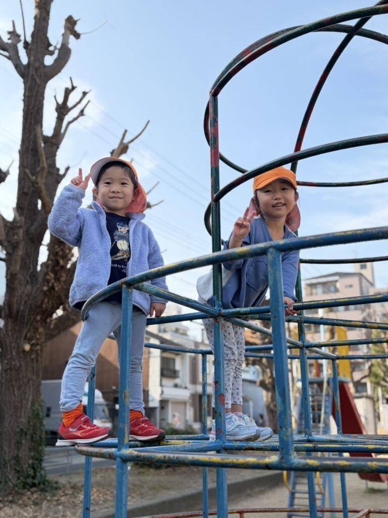 保育園の園庭　大阪　くじら保育園　202602-3