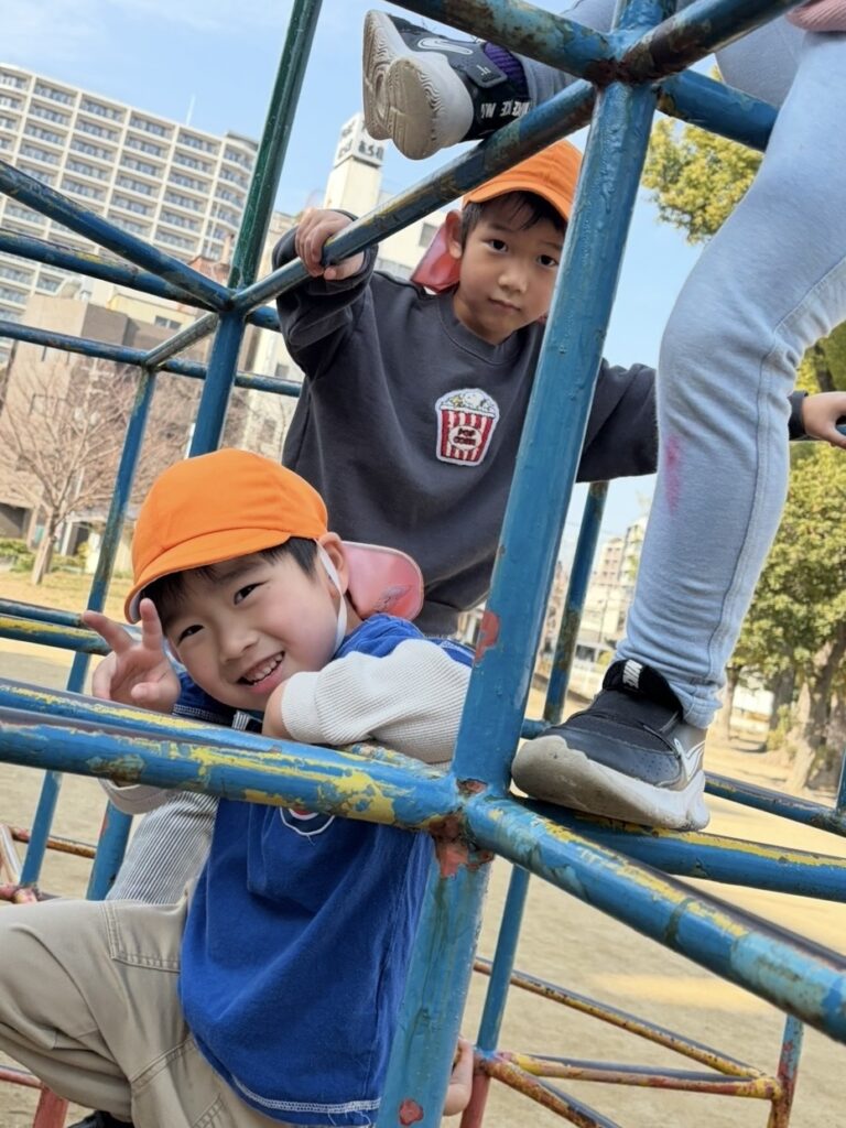 保育園の園庭　大阪　くじら保育園　202602-1