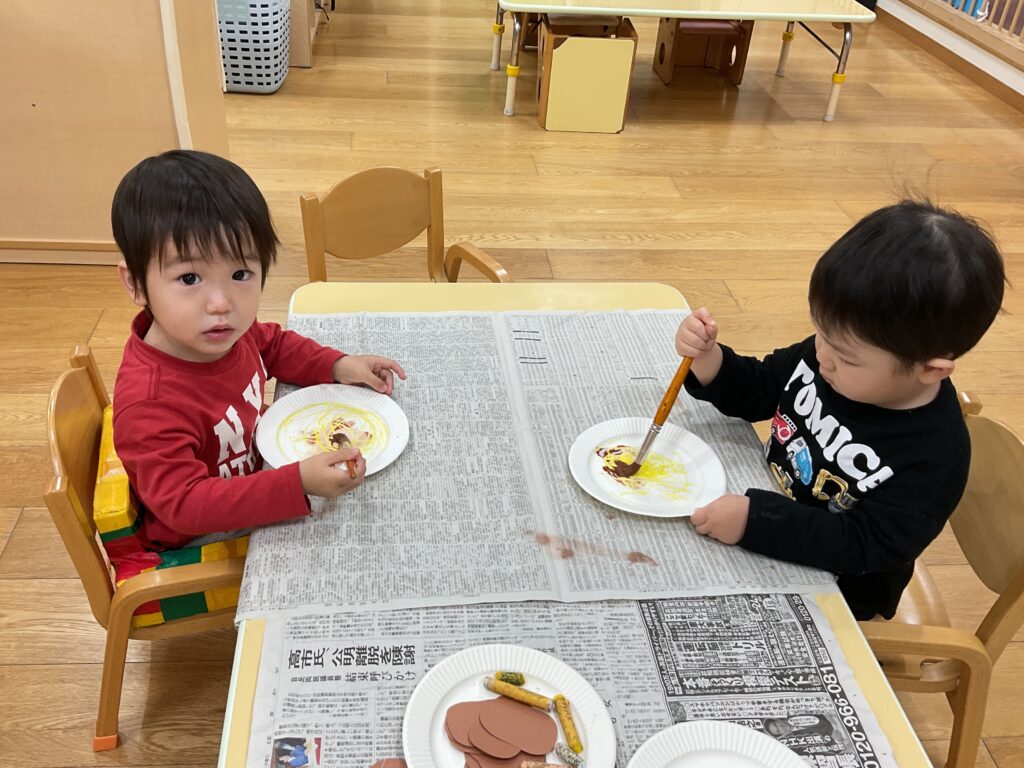 保育園の製作 紙皿ラーメン 大阪 保育園 くじら保育園 202602-1