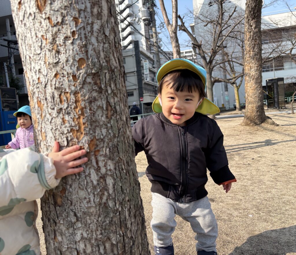 0歳1歳のお散歩 保育園 大阪 くじら保育園 202602-2
