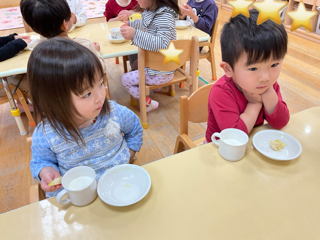 おやつの時間　大阪　保育園　くじら保育園　202603-3