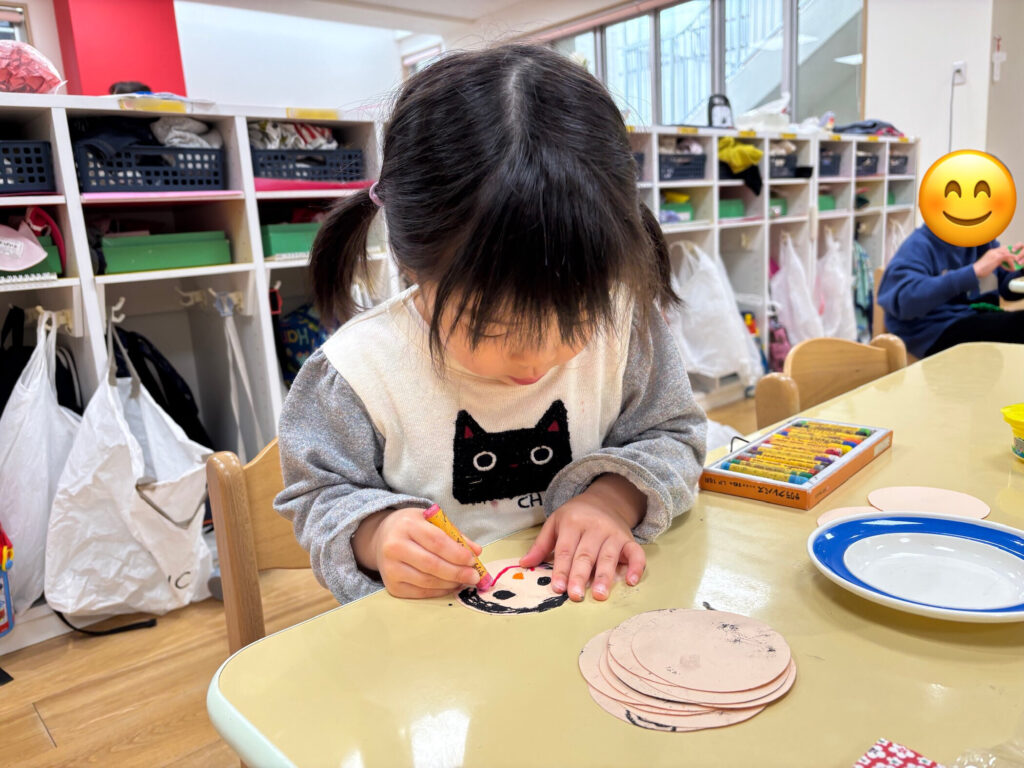 保育園の制作　折り紙　大阪　保育園　くじら保育園　202603-1