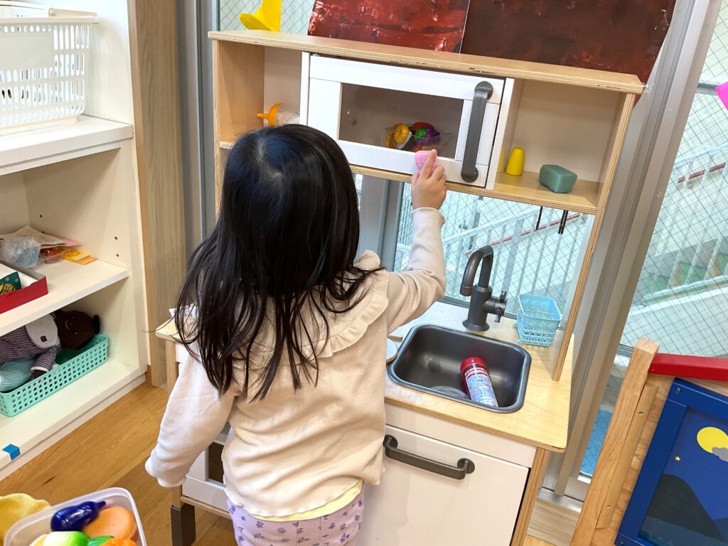 保育園でおままごと　大阪　くじら保育園　202603-3