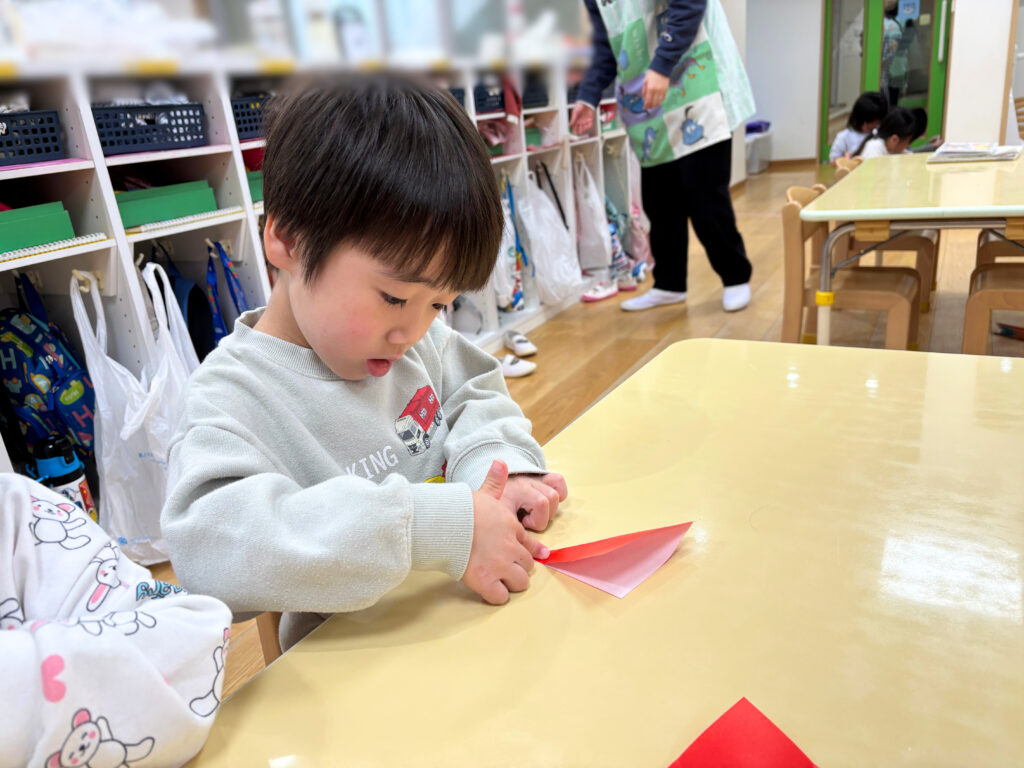 卒園児さんへプレゼント　小学校で使える手作りペン立て　大阪　くじら保育園　保育園　202603-2