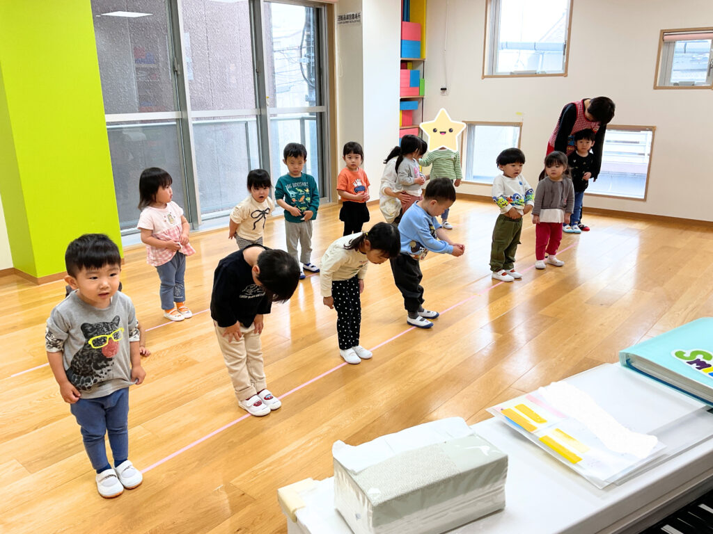 3歳児の日常　大阪　保育園　くじら保育園　202604-1