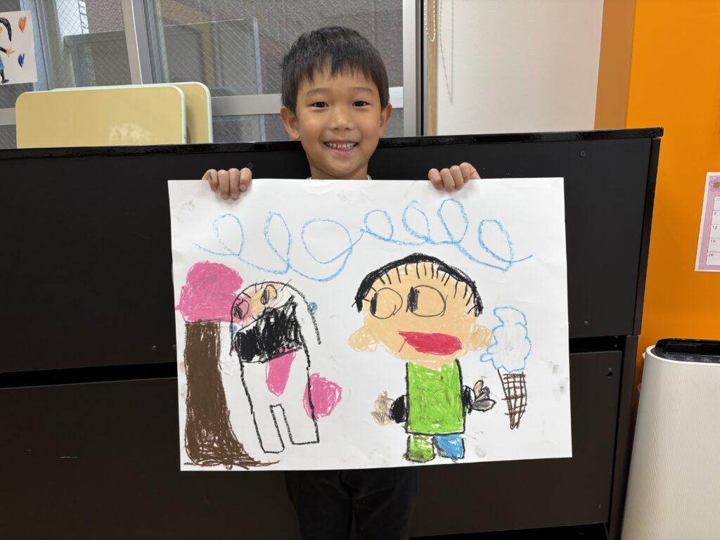 春の描画活動　大阪　くじら保育園　202604-1
