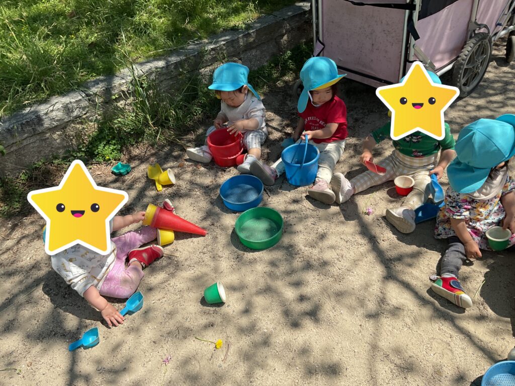 保育園春の公園遊び たんぽぽ 大阪 くじら保育園 202605-3