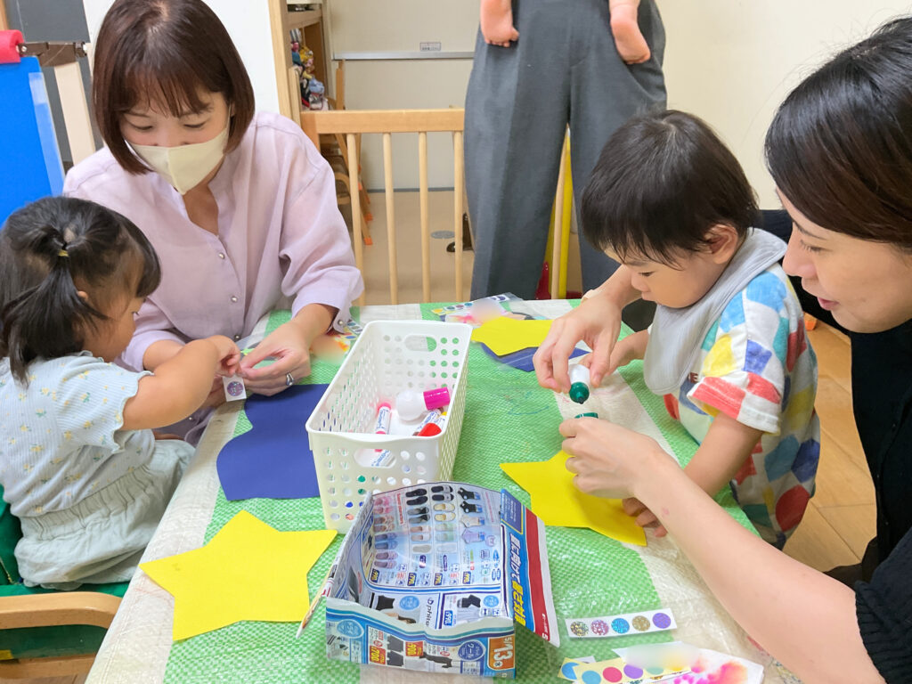 保育参観と七夕制作　大阪　くじら保育園　202606-4