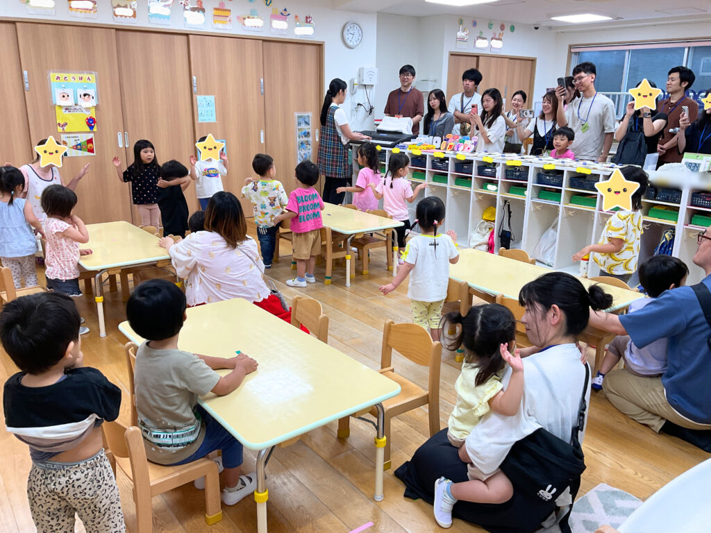 保育参観で親子製作 大阪　保育園　くじら保育園　202606-1