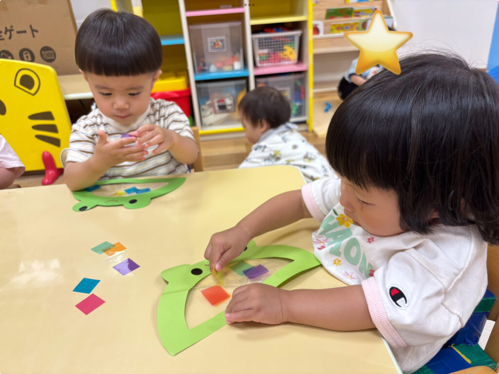 保育園の七夕製作 大阪 くじら保育園 202606-1