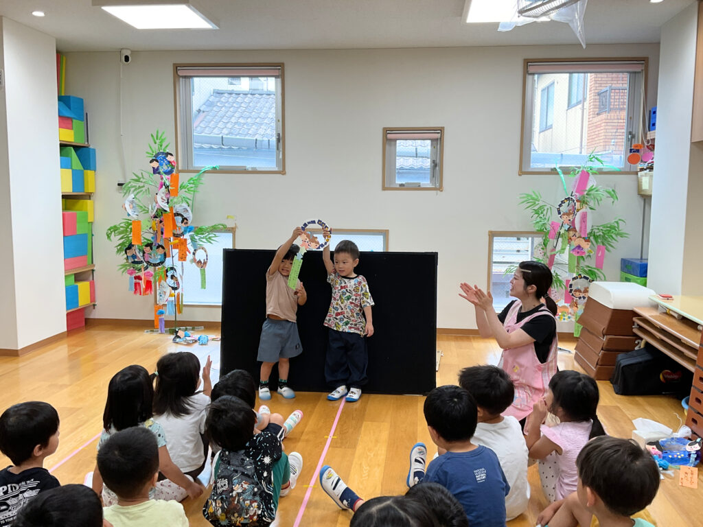 保育園七夕の集い 大阪 くじら保育園 202607-4