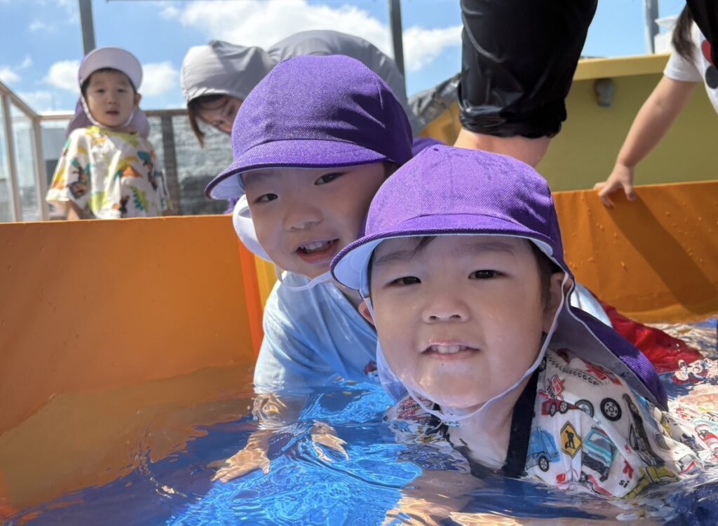 保育園プール　水遊び　大阪　くじら保育園　202607-3