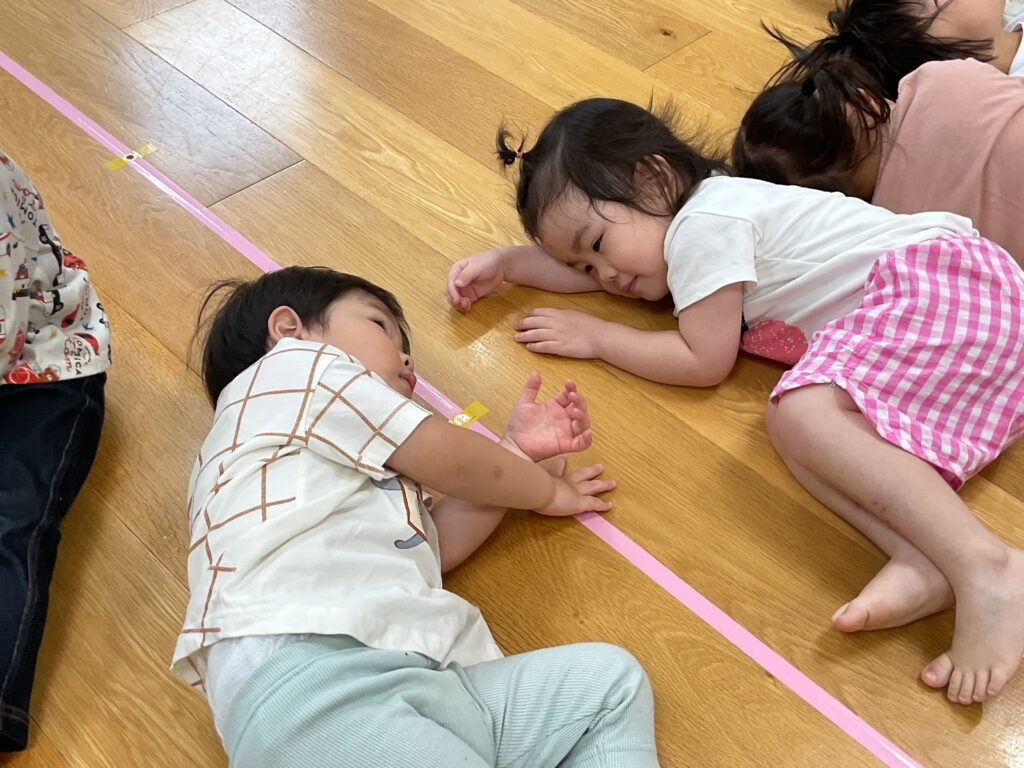 保育園で人気のゲーム ストップゲーム 大阪 くじら保育園 202607-5