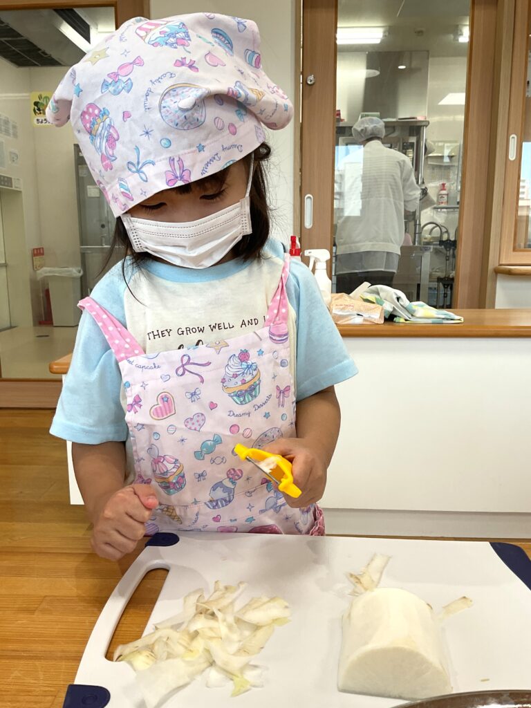 食育クッキング 大阪 保育園 くじら保育園 202608-2