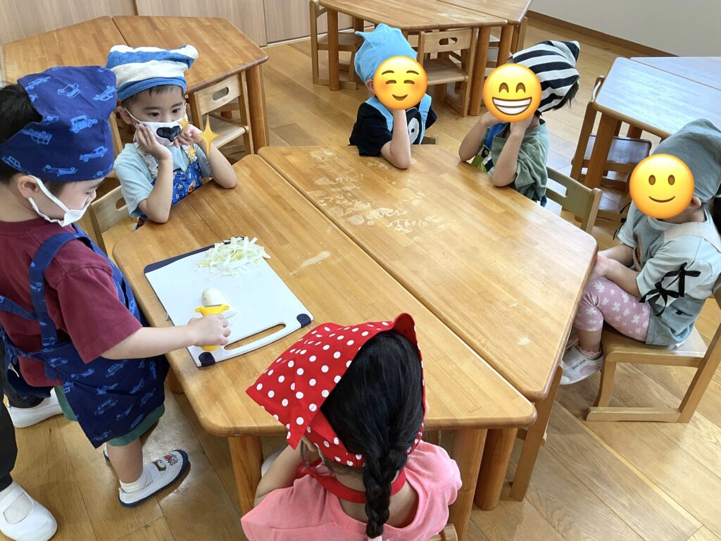 食育クッキング 大阪 保育園 くじら保育園 202608-1