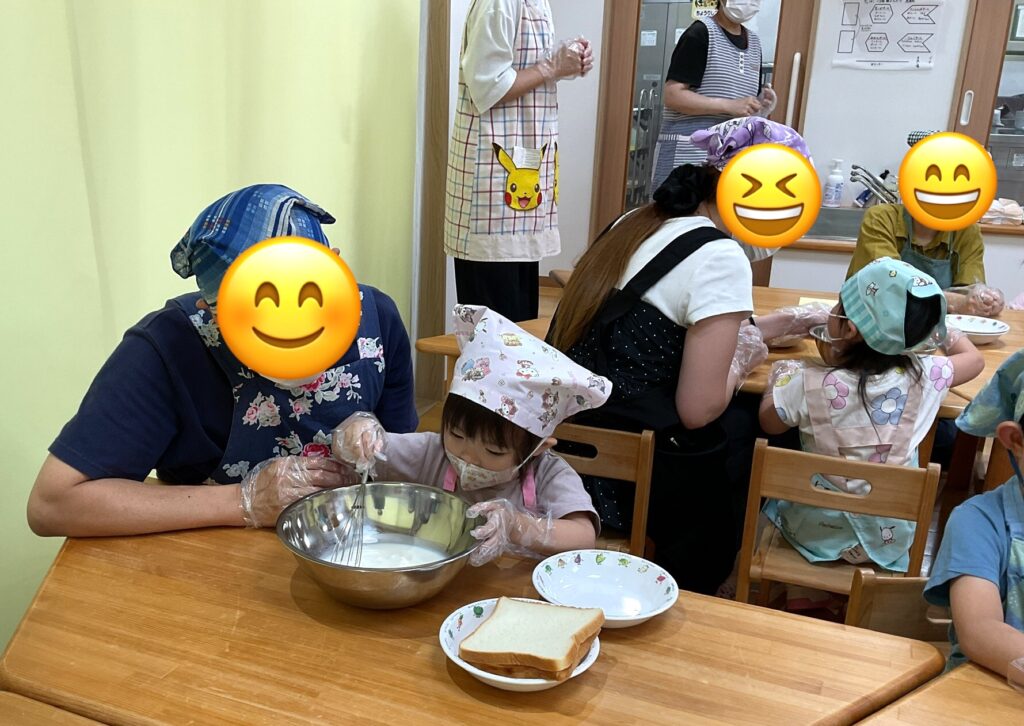 親子クッキング 大阪 保育園 くじら保育園 202609-3