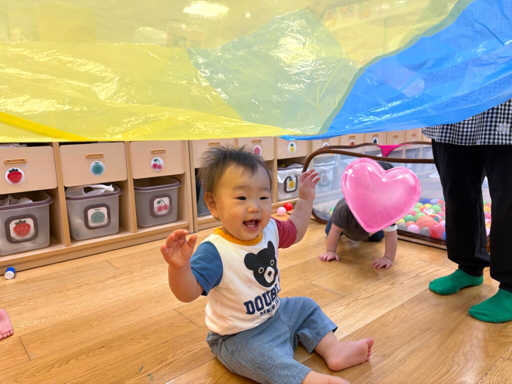 0歳児さんの保育園生活 大阪 くじら保育園 202609-2