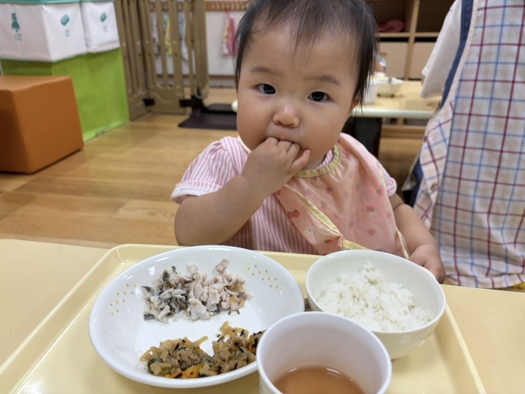 0歳児の保育園での成長　大阪　くじら保育園　202610-3