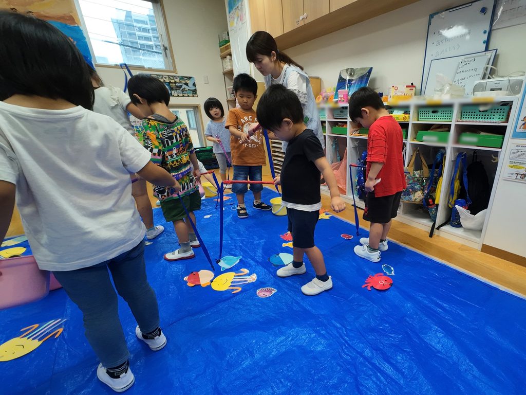 保育園夏祭りごっこ　縦割り保育　大阪 くじら保育園　202610-1