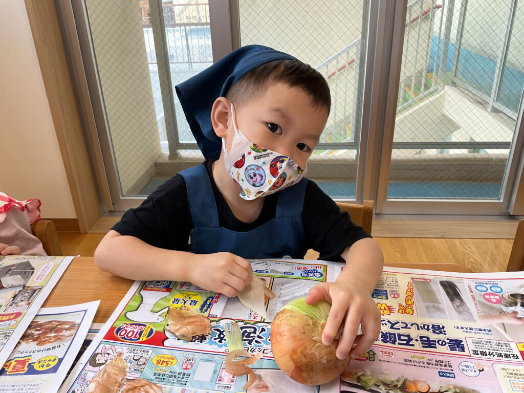 保育園 縦割りクッキング 食育 大阪 くじら保育園 202609-2