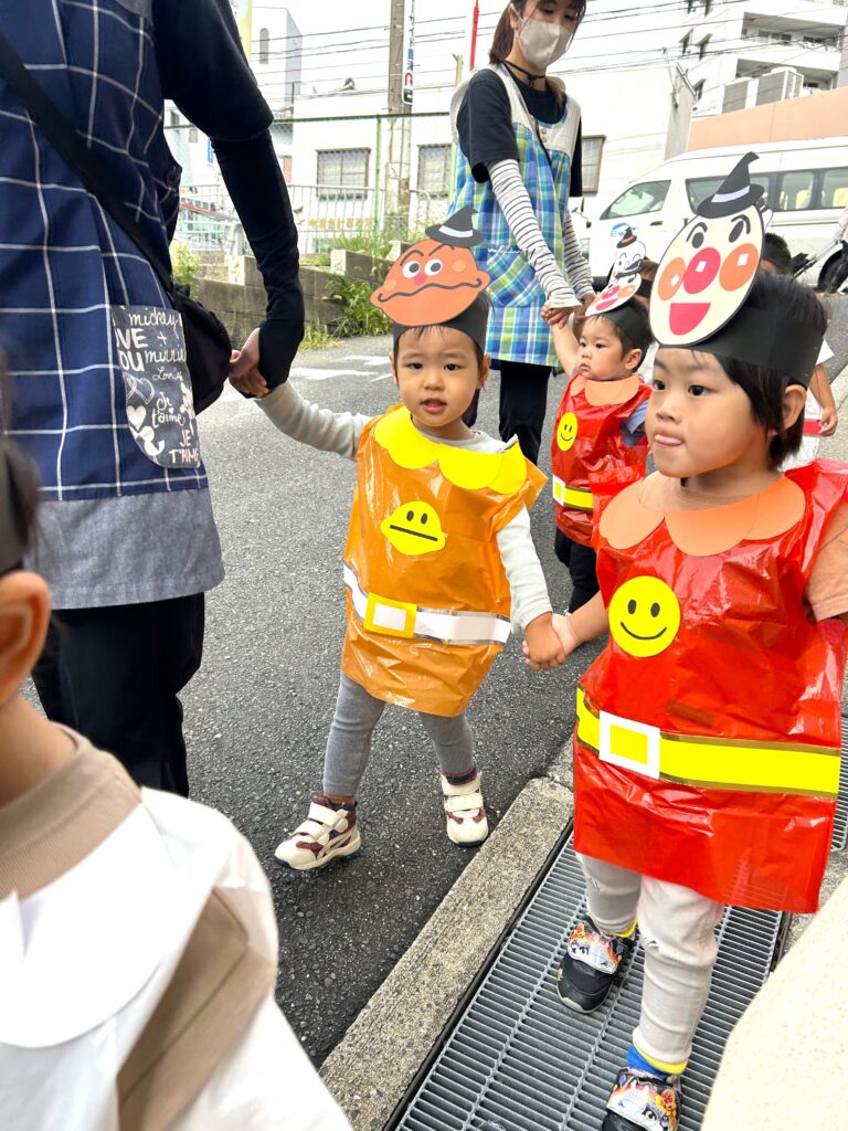 くじら保育園　豊津東園　ハロウィン　アンパンマン　202410-2