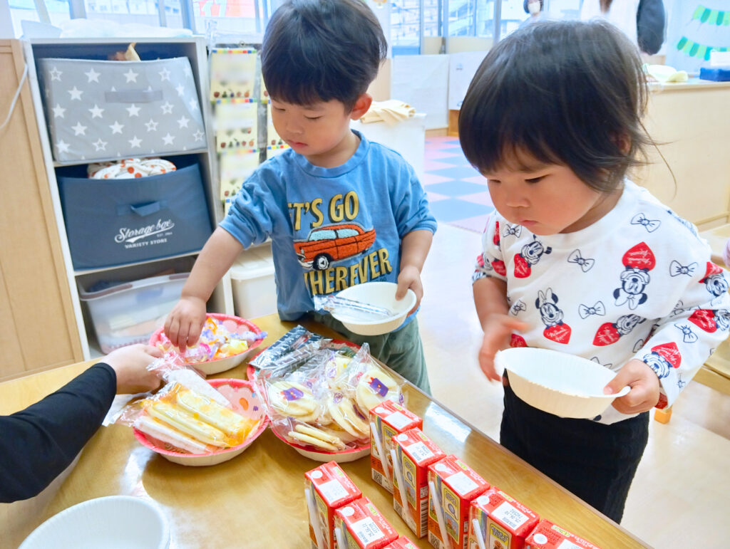 くじら保育園　豊津東　おやつバイキング　202412-1