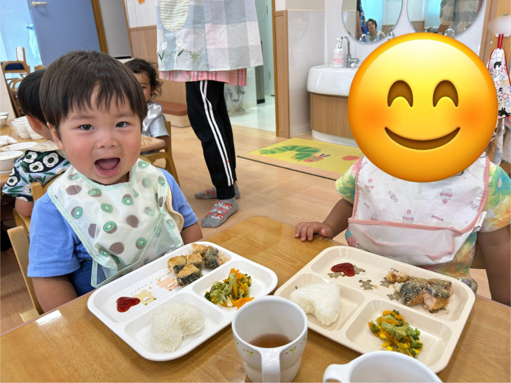 お誕生日会 6月生まれ 誕生児 お誕生日プレート 阪急電車 くじら保育園 豊津東 吹田市 202507-4