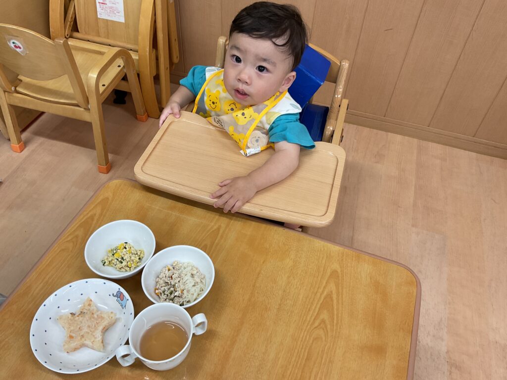 七夕　行事食　そうめん　由来　給食　ゼリー　くじら保育園　豊津東園　吹田市　202507-5
