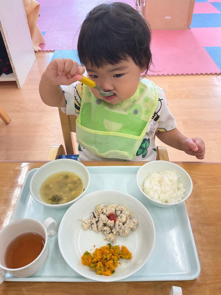 給食　自園調理　手作り給食　人気メニュー　大阪　吹田　保育園　くじら保育園　豊津東　202509-2